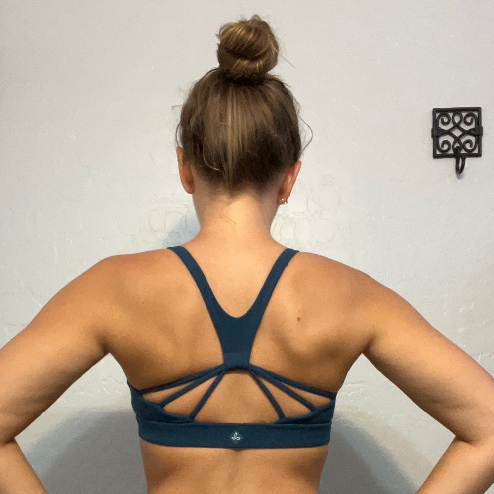 Dark teal Prana bra